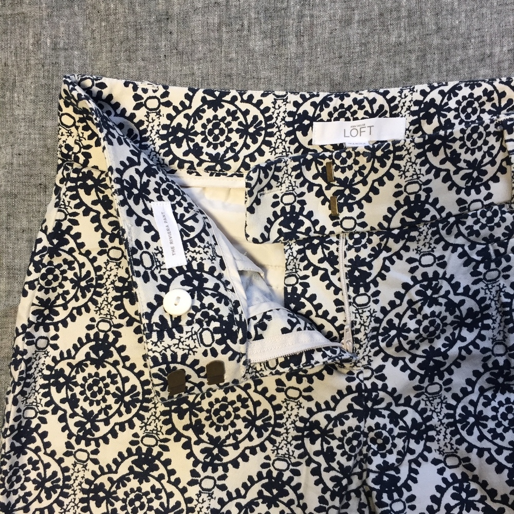 Loft Patterned Pants - image 2